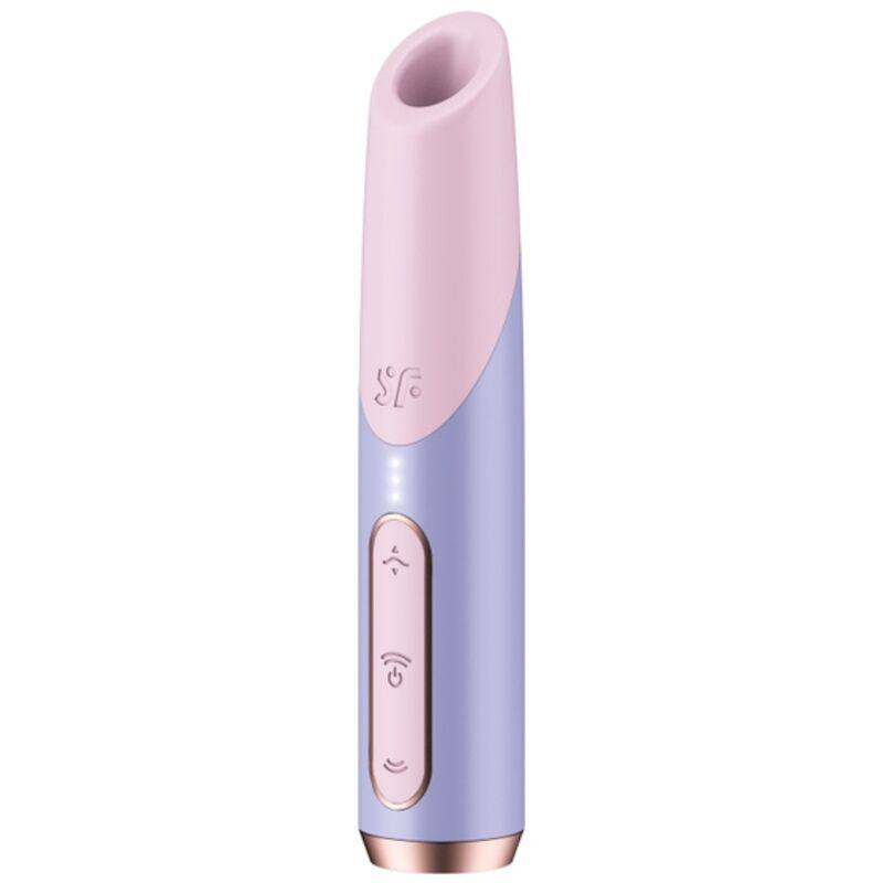 SATISFYER – STIMOLATORE CLITORIDEO BOLD KISS WAVE ROSA / VIOLA