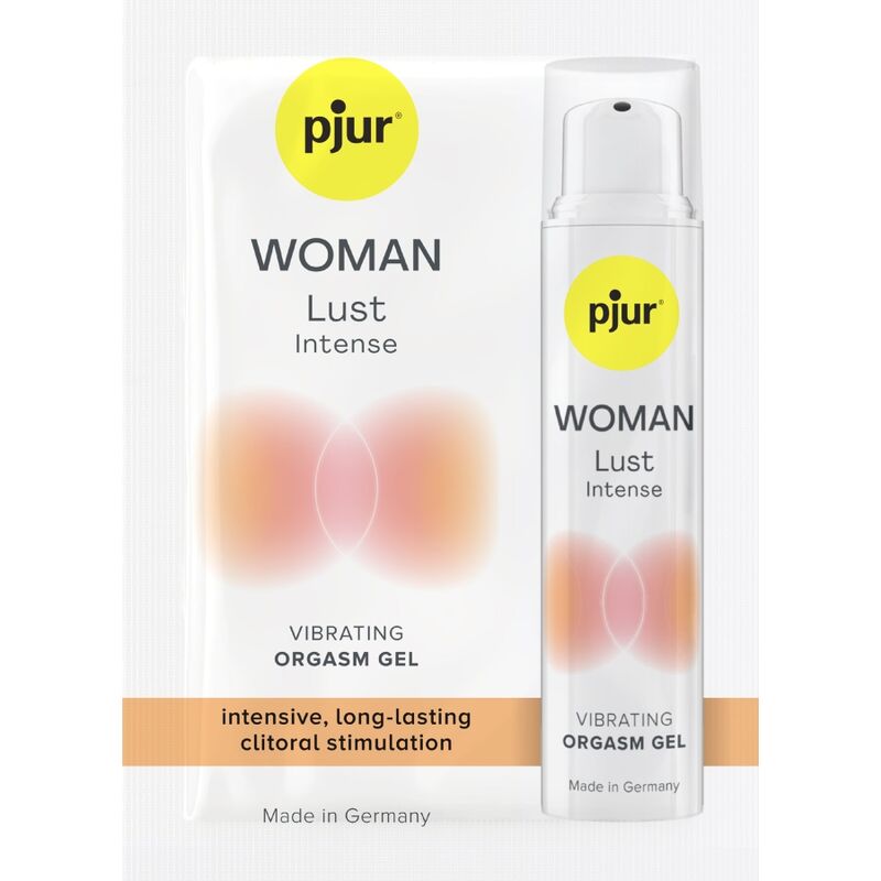 PJUR – WOMAN LUST GEL VIBRANTE INTENSO MONODOSE PER ORGASMO 1,5 ML