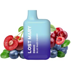 LOST MARY – BM600 NICOTINA VAPER 2% MONOUSO BLUE RAZZ CHERRY
