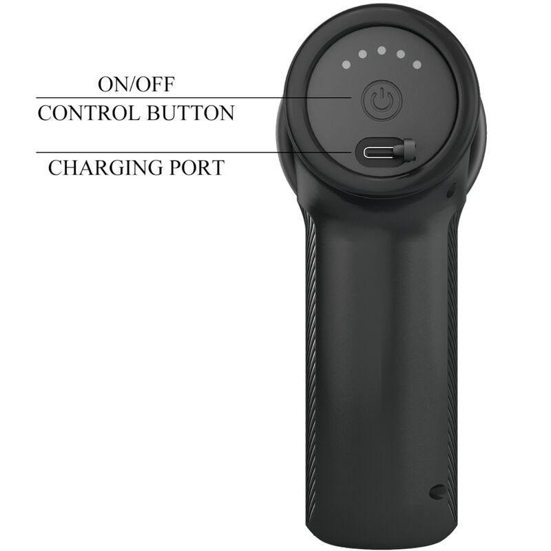 PRETTY LOVE - DJ DOCTOR MASSAGGIATORE 5 IMPOSTAZIONI NERO - immagine 2