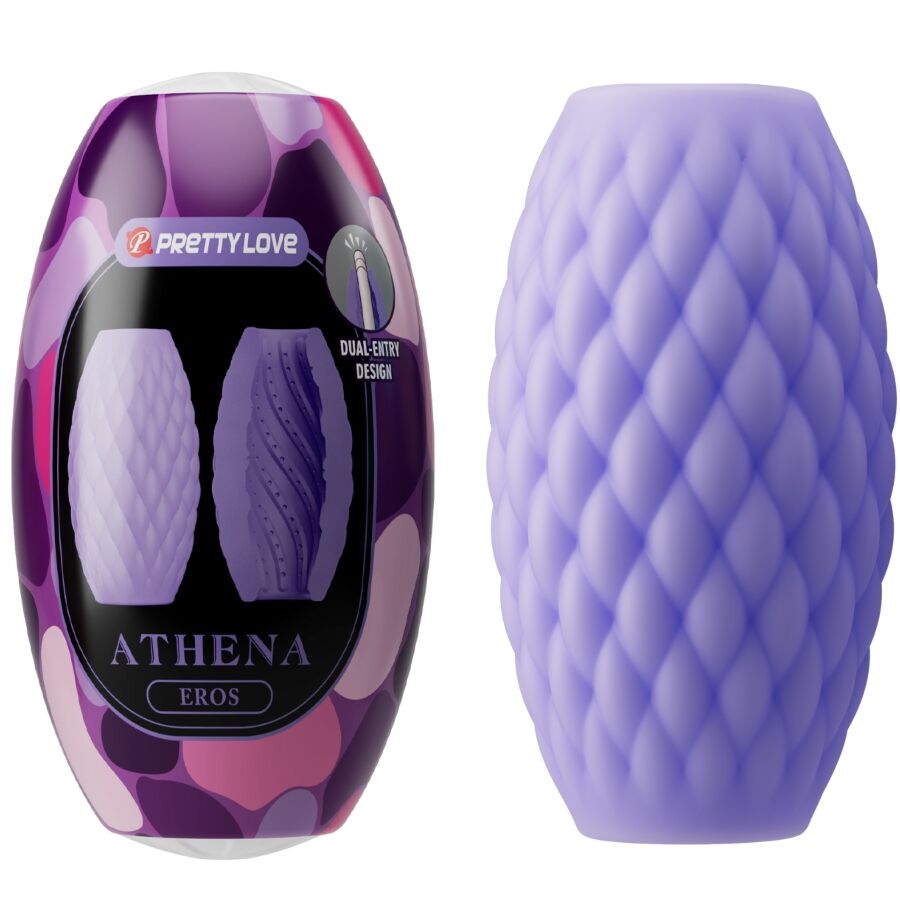 PRETTY LOVE – ATHENA EROS SILICONE MASTURBATORE MASCHILE VIOLA