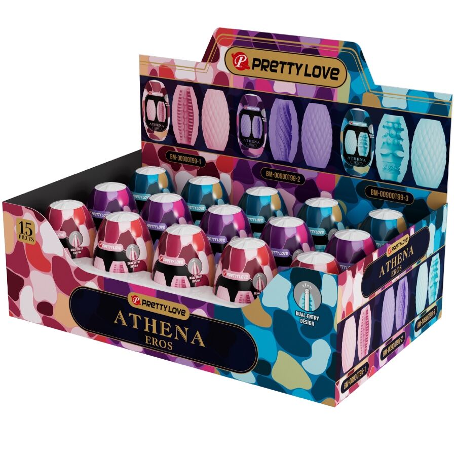 PRETTY LOVE – ATHENA EROS PACK 15 VARI MASTURBATORI MASCHILI