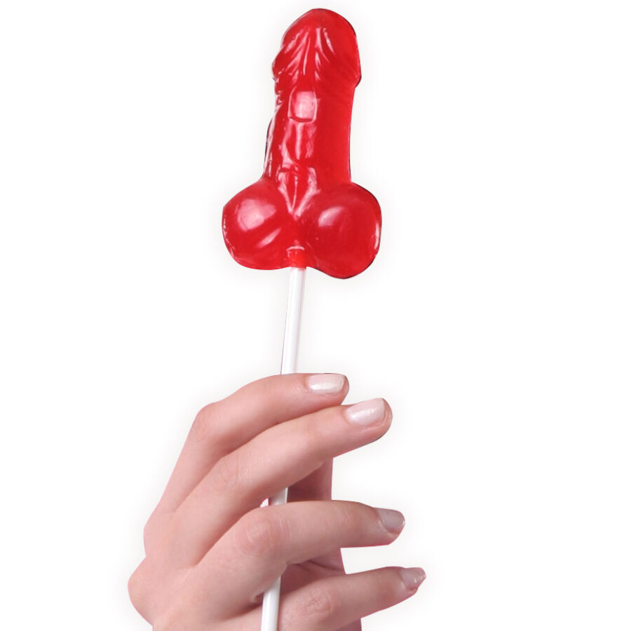 SECRETPLAY – LECCA-LECCA GOMMOSO ALLA FRAGOLA A FORMA DI PENE SECRETPLAY – LECCA-LECCA GOMMOSO ALLA FRAGOLA A FORMA DI PENE