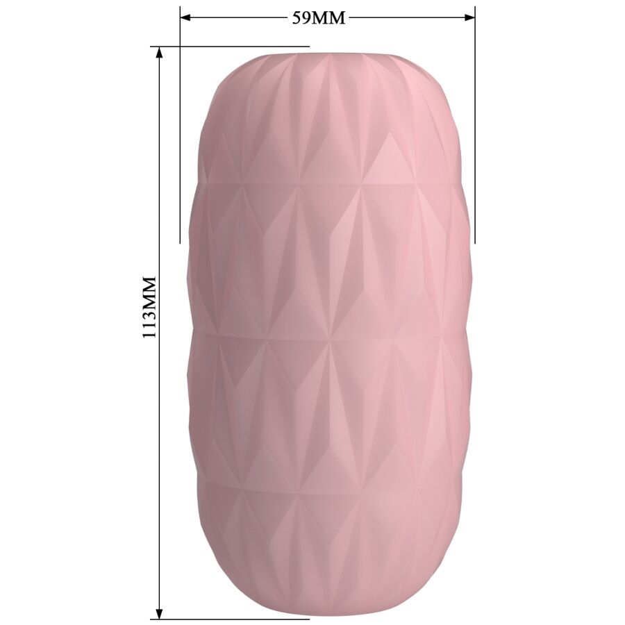 PRETTY LOVE - ATHENA ALICE MASTURBATORE MASCHILE ROSA - immagine 6