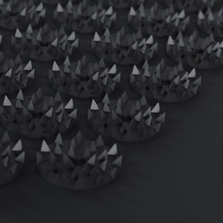 LELO - TAPPETO PER MASSAGGIO CORPO AGHIOPRESSIONE NERO - immagine 3