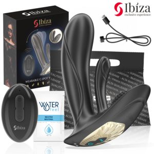 IBIZA – VIBRATORE INDOSSABILE CON STIMOLAZIONE DEL PUNTO G E DEL CLITORIDE CON TELECOMANDO