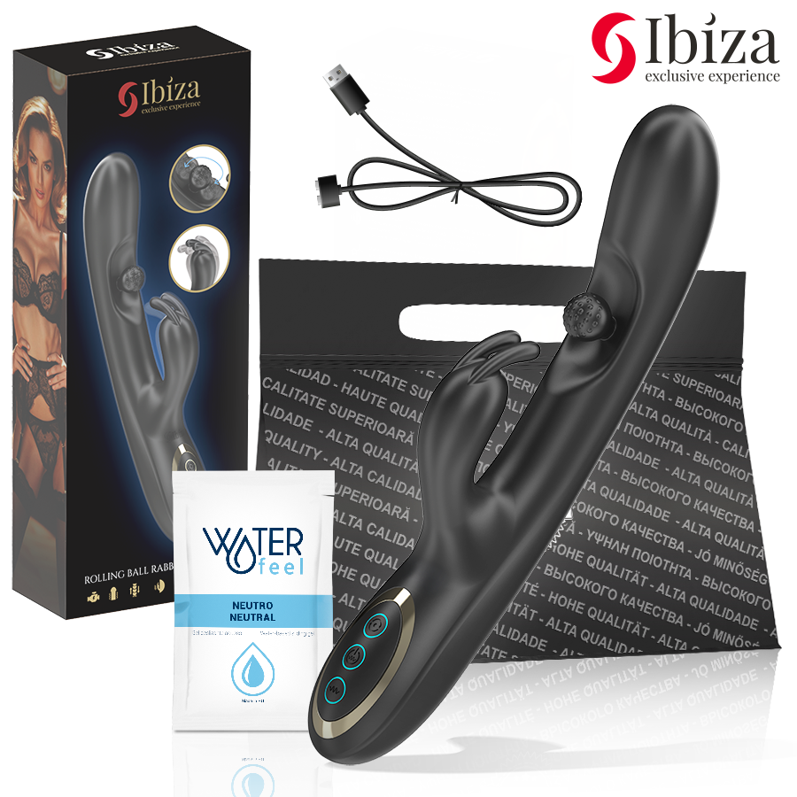 IBIZA – POTENTE VIBRATORE RABBIT CON PERLA ROTANTE MASSAGGIANTE IBIZA – POTENTE VIBRATORE RABBIT CON PERLA ROTANTE MASSAGGIANTE