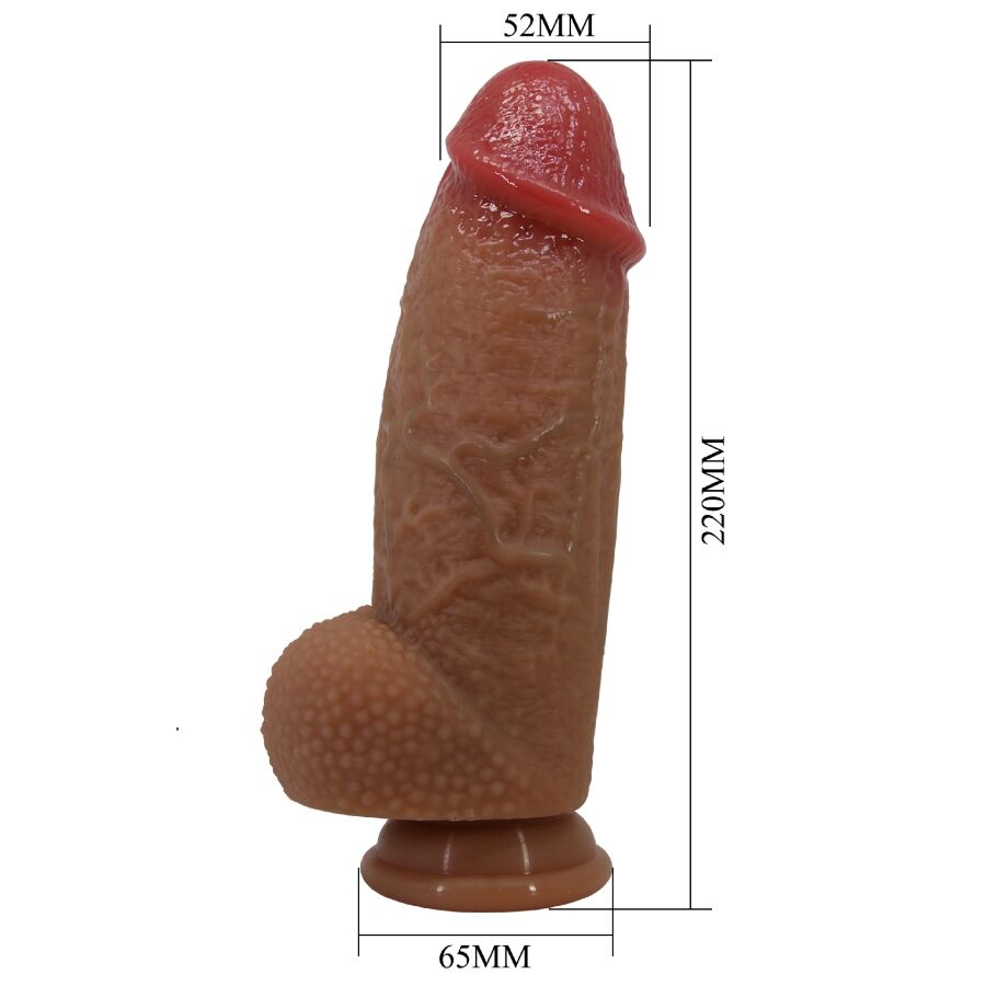 PRETTY LOVE - ACHILLE DILDO ULTRA REALISTICO 22 CM - immagine 2