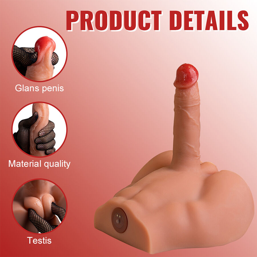 XISE - PEEL DILDO ASS DILDO MASTURBATORE REALISTICO POSIZIONE FRONTALE CON SPINTA 17,5 CM - immagine 8