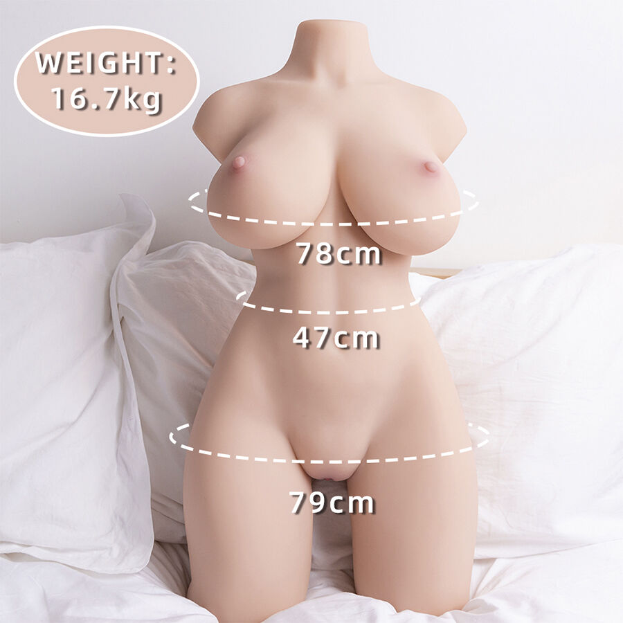 XISE - TORSO REALISTICO FEMMINILE ORDINATO CON SPINTA DI 71 CM - immagine 2