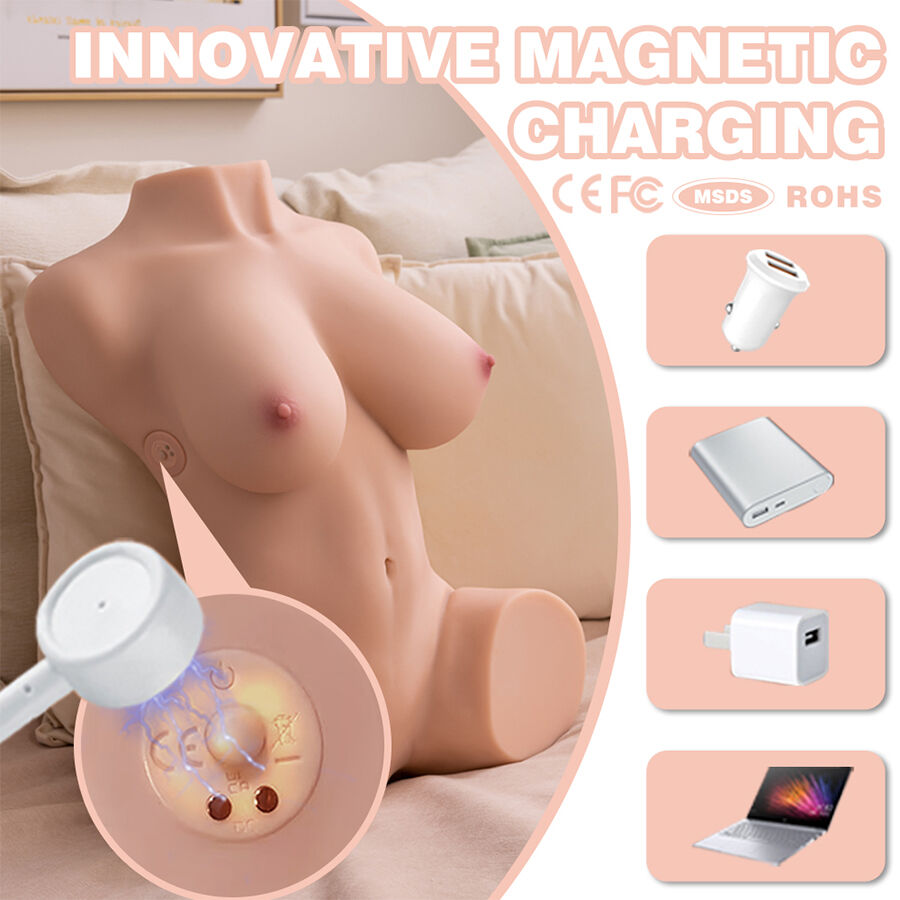 XISE - DANIA THRUSTING TORSO FEMMINILE REALISTICO VIBRANTE 52 CM - immagine 5