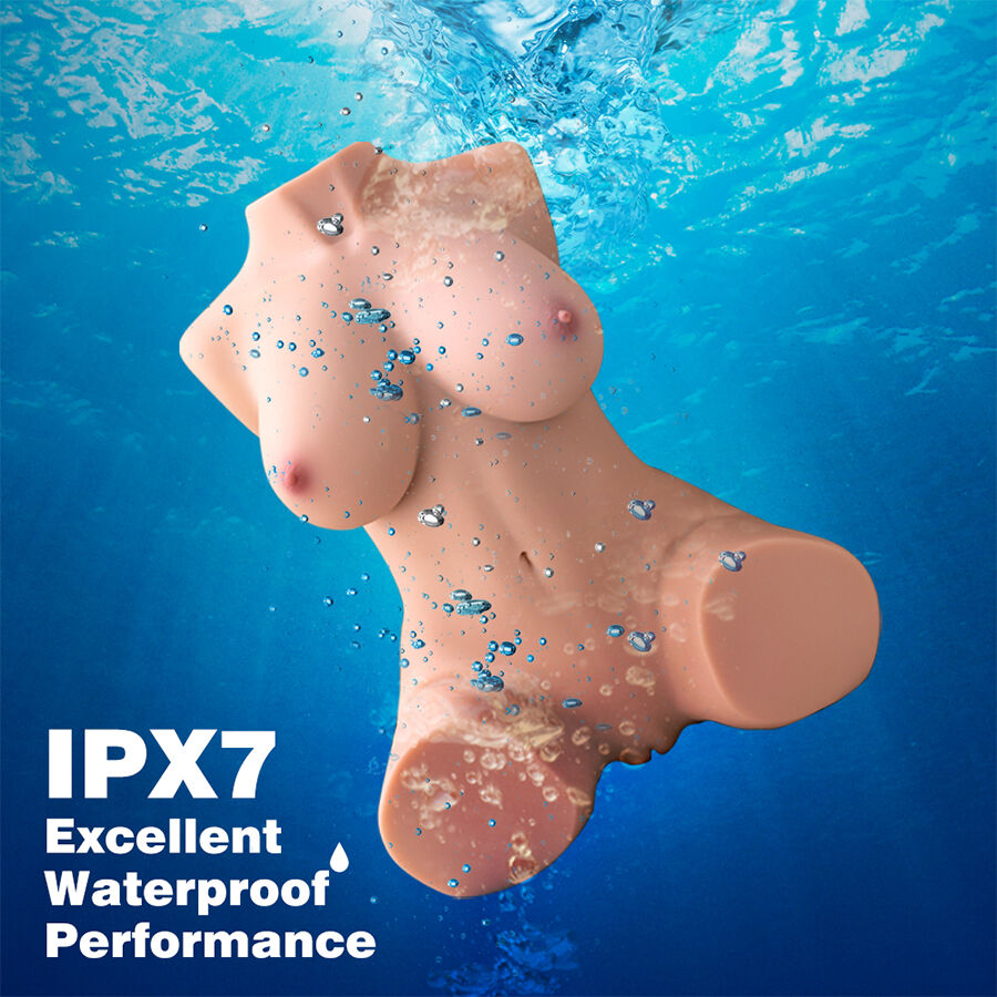 XISE - DANIA THRUSTING TORSO FEMMINILE REALISTICO VIBRANTE 52 CM - immagine 12