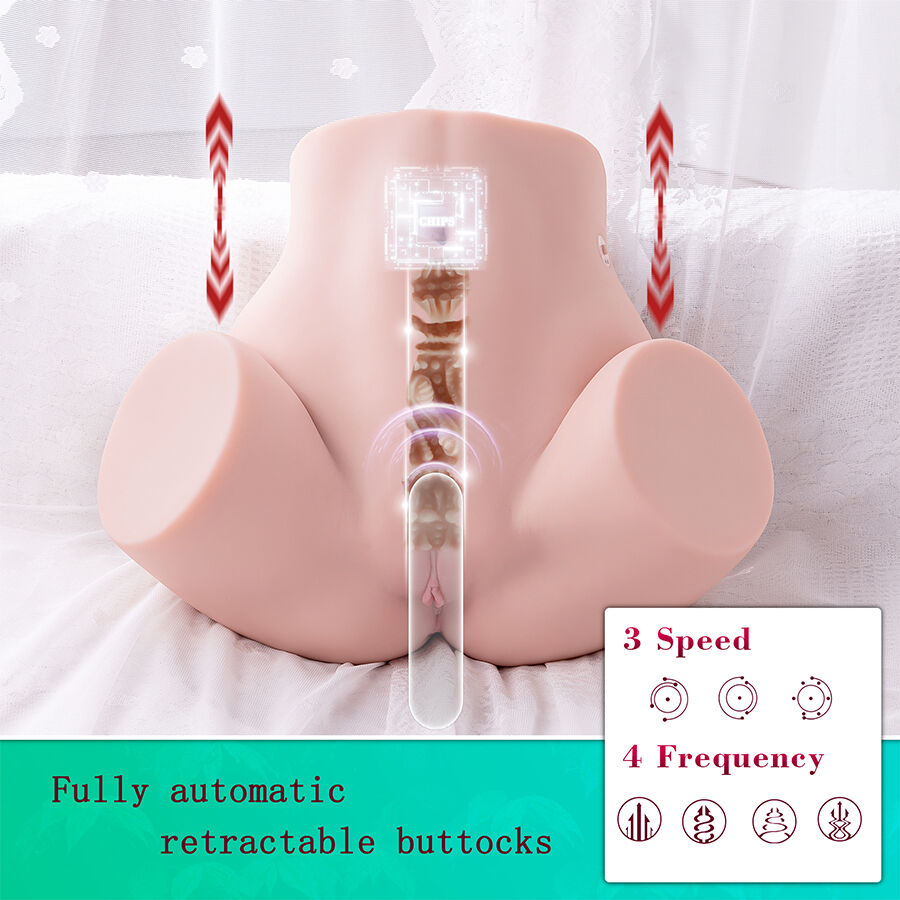 XISE - MARISA MASTURBATORE VAGINALE REALISTICO MULTIPOSIZIONE CON SPINTA - immagine 2