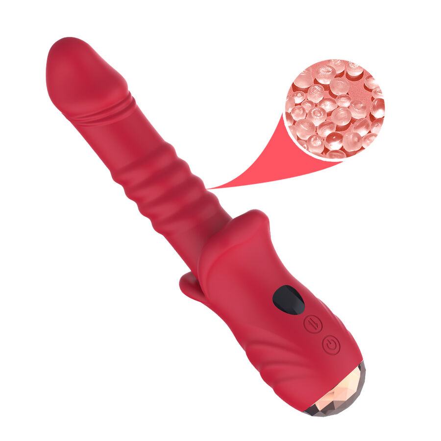 ARMONY - POINT A DILDO VIBRATORE STIMOLANTE ROSSO - immagine 4