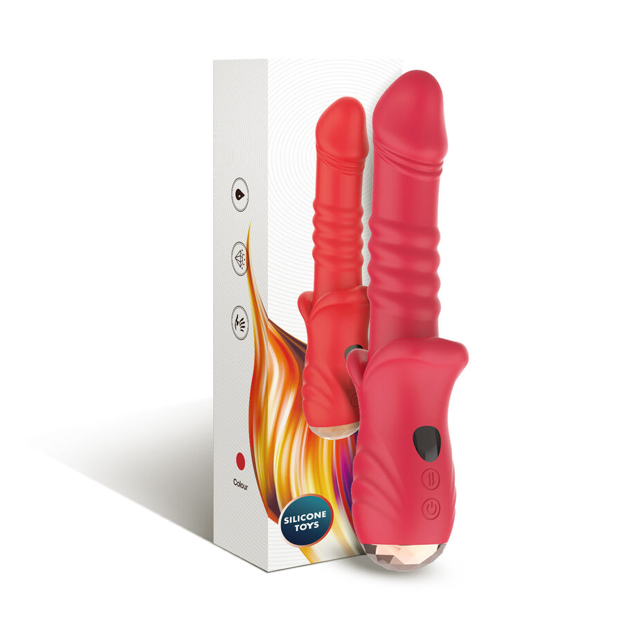 ARMONY – POINT A DILDO VIBRATORE STIMOLANTE ROSSO