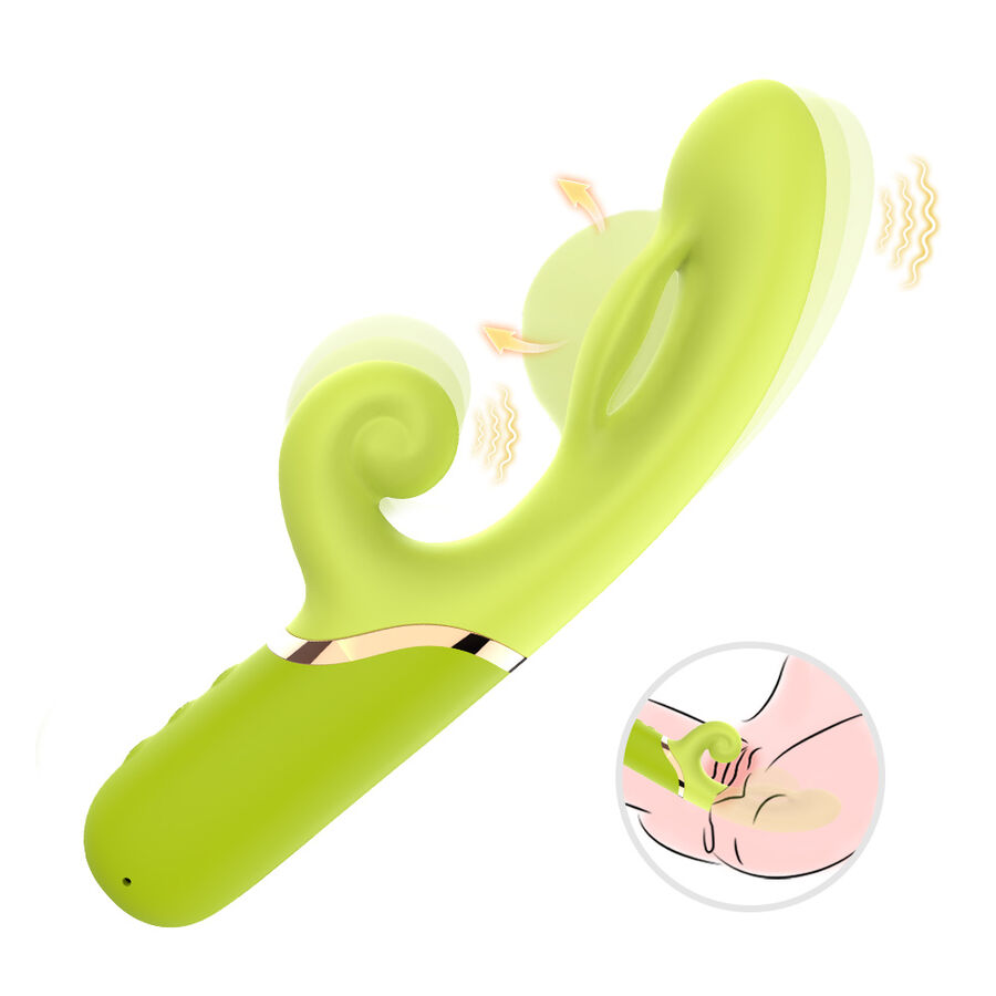 ARMONY - GONFIATORE PUNTO A PER STIMOLATORE VIBRATORE VERDE - immagine 4