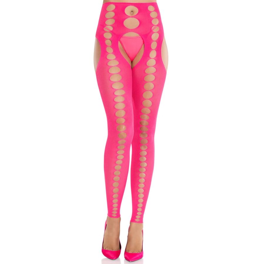 LEG AVENUE – CALZE COPRENTI SENZA SPALLINE E SENZA CUCITURE ROSA NEON LEG AVENUE – CALZE COPRENTI SENZA SPALLINE E SENZA CUCITURE ROSA NEON