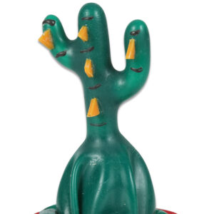 CONDOMERIE - PRESERVATIVO DECORATIVO PINTADO A MANO CACTUS