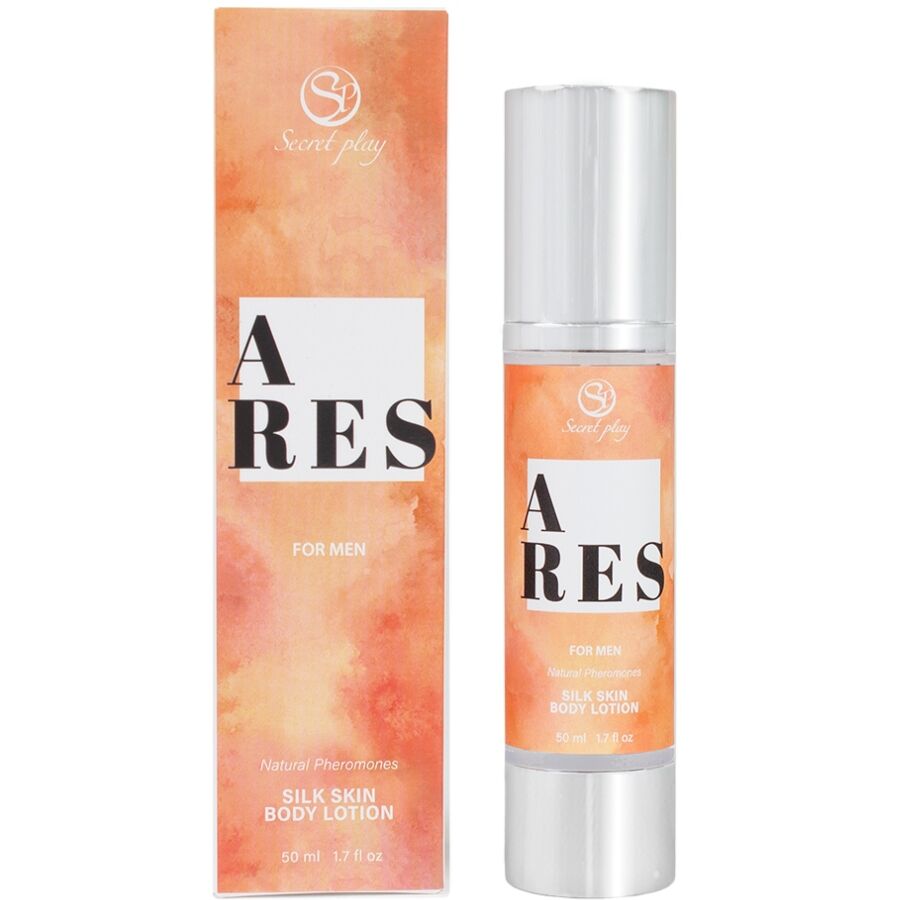 SECRETPLAY – ARES SILK LOZIONE PER LA PELLE PER UOMO 50 ML