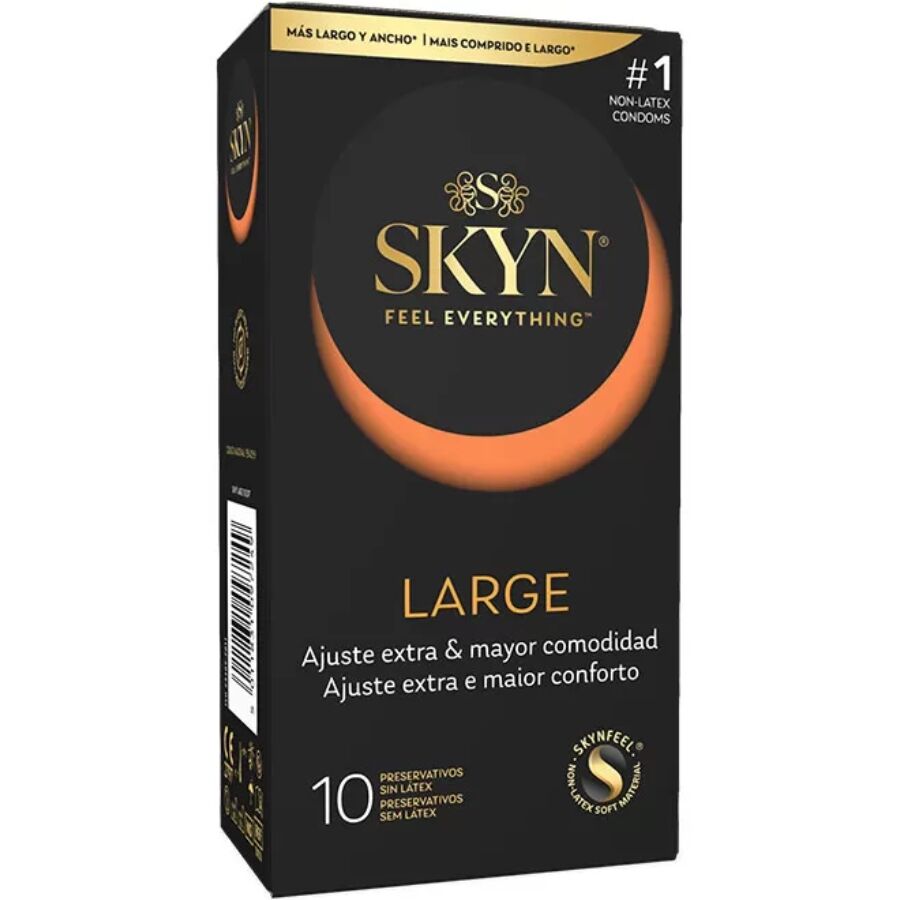 SKYN – PRESERVATIVI LARGE EXTRA ADJUSTMENT 10 UNITÀ SKYN – PRESERVATIVI LARGE EXTRA ADJUSTMENT 10 UNITÀ