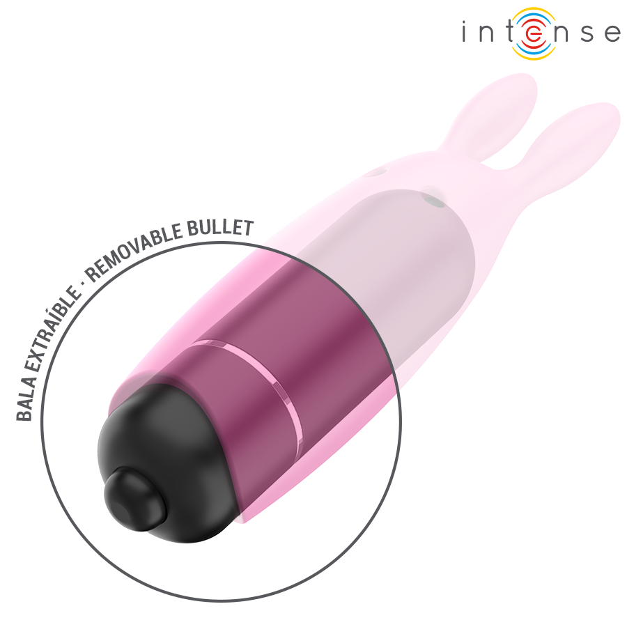INTENSE - HOPPER ROSA VIBRANTE BULLET 8,3 X 2,4 CM - immagine 3
