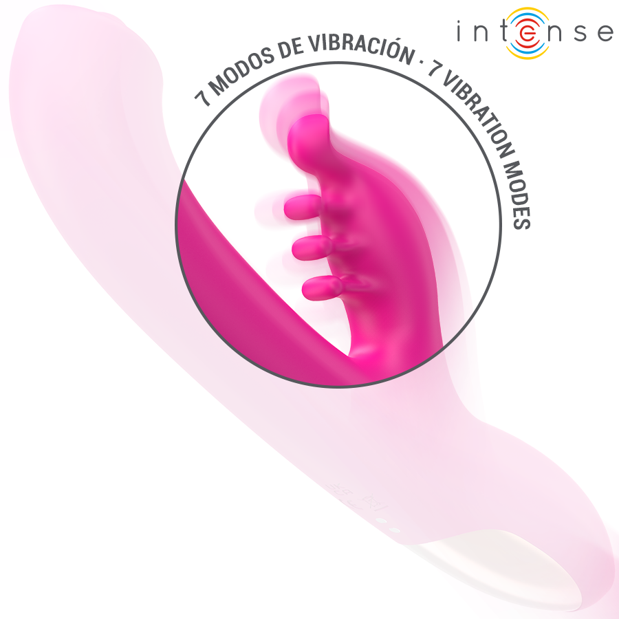INTENSE - CHRISTINA VIBRATORE MULTIFUNZIONE RABBIT 22,5 CM ROSA - immagine 4