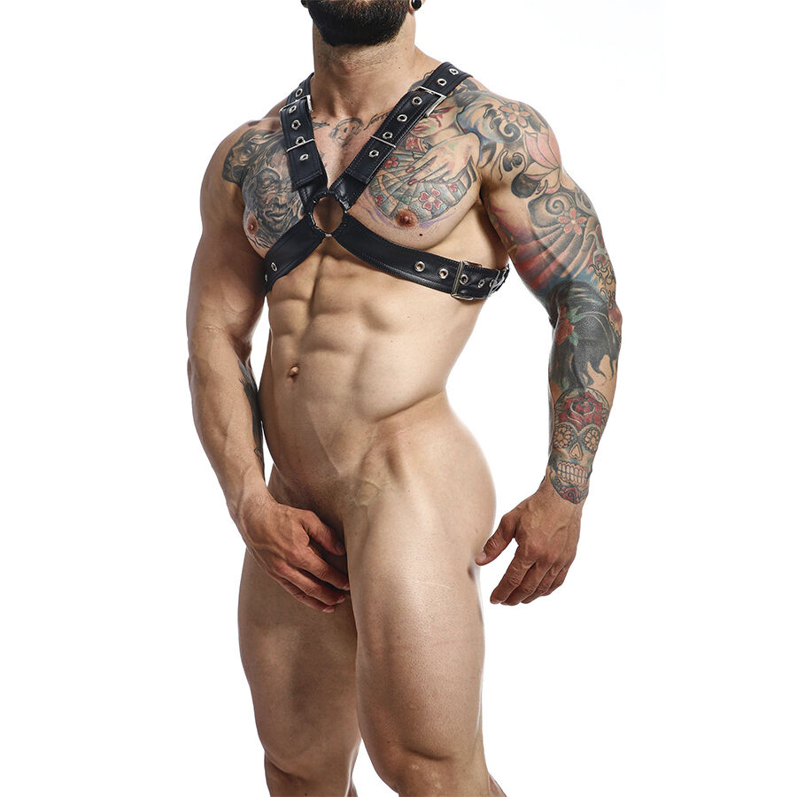 MOB - DNGEON IMBRACATURA A CATENA NERA TAGLIA UNICA X - immagine 3