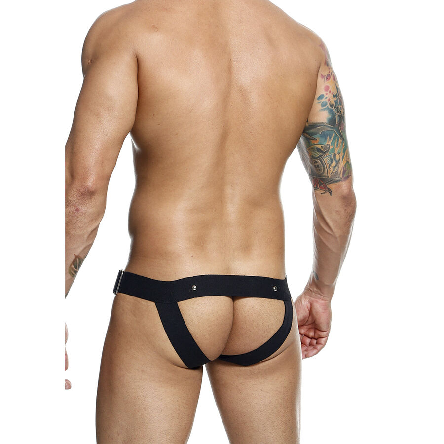 MOB - DNGEON JOCKSTRAP CON ANELLO PER IL PENE TAGLIA UNICA - immagine 5