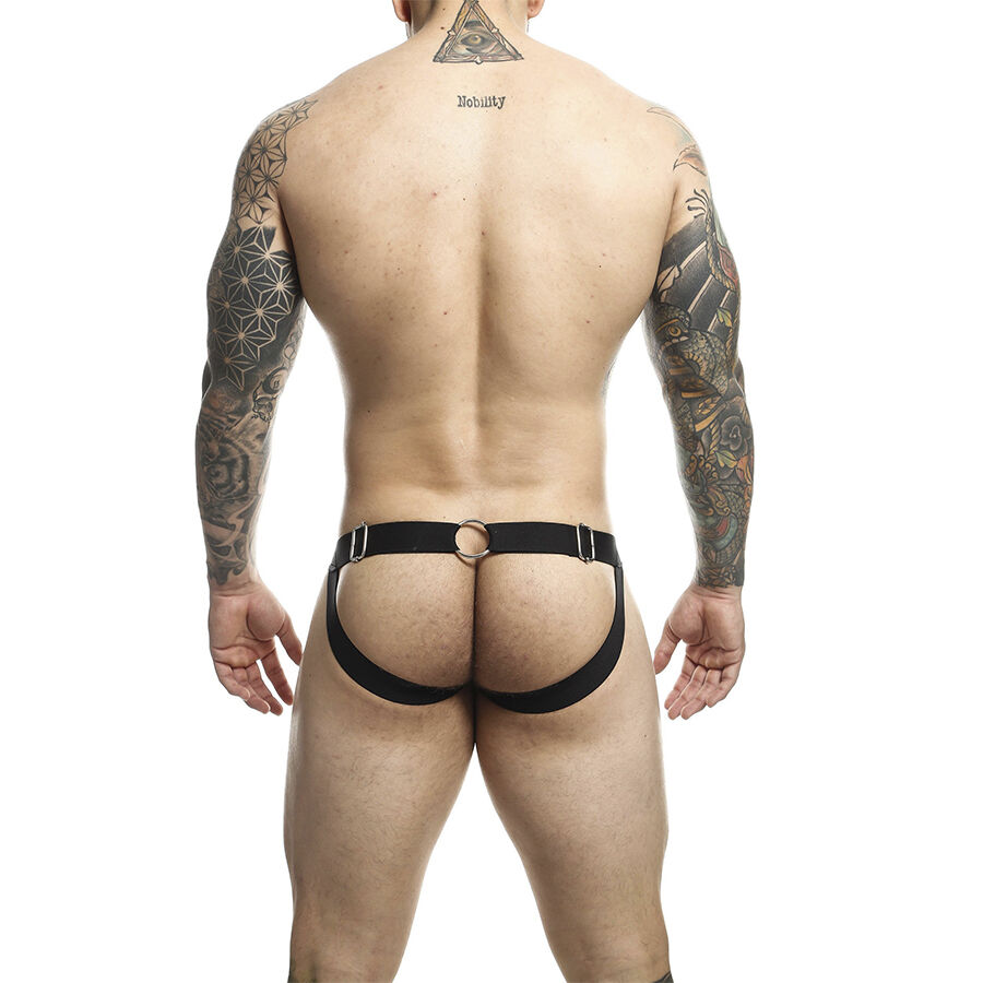 MOB - DNGEON JOCKSTRAP ROSSO CON CATENE TAGLIA UNICA - immagine 7