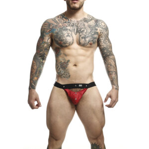 MOB – DNGEON JOCKSTRAP ATHLETE ROSSO TAGLIA UNICA