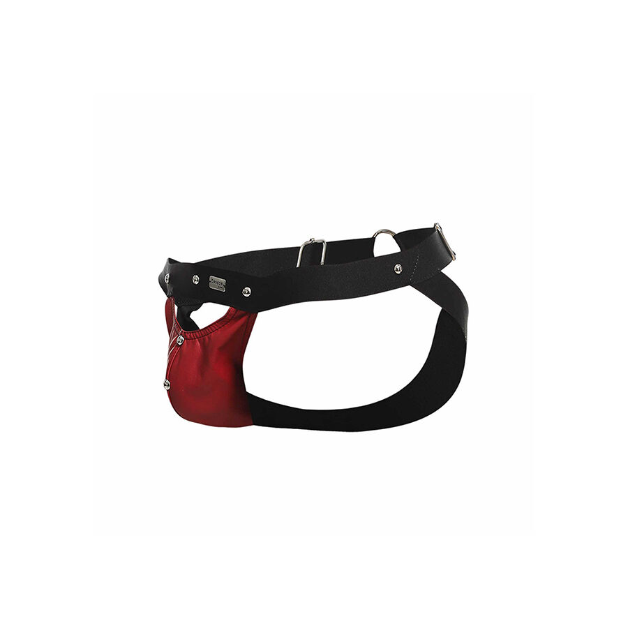 MOB - DNGEON JOCKSTRAP ATHLETE ROSSO TAGLIA UNICA - immagine 4