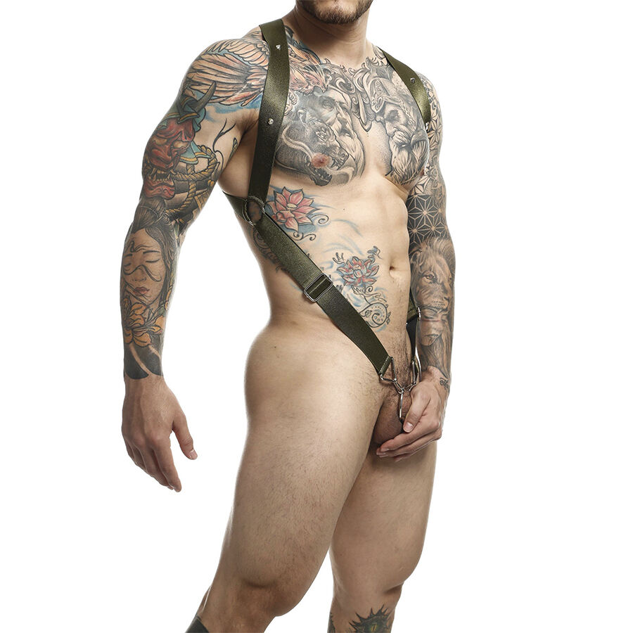 MOB - DNGEON IMBRACATURA A CROCE VERDE TAGLIA UNICA - immagine 6