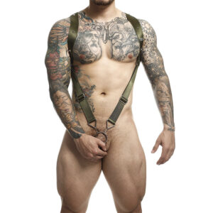 MOB – DNGEON IMBRACATURA VERDE A SCHIENA DRITTA TAGLIA UNICA