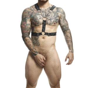 MOB – DNGEON IMBRACATURA ARGENTO CON CATENE TAGLIA UNICA