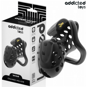 ADDICTED TOYS LOCKED – GABBIA PER PENE CAVA CON CATENA 10,5 CM