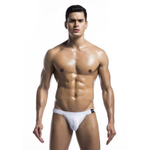 MOB – BAÑADOR FETISH JOCKSTRAP BLANCO TALLA S