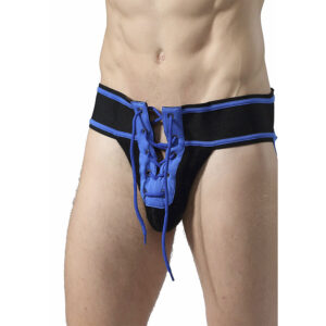 MOB – FETISH JOCKSTRAP FÚTBOL AZUL TALLA S