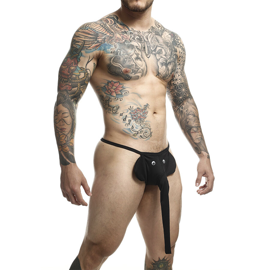 MOB - PERIZOMA ELEFANTE NERO TAGLIA UNICA - immagine 4