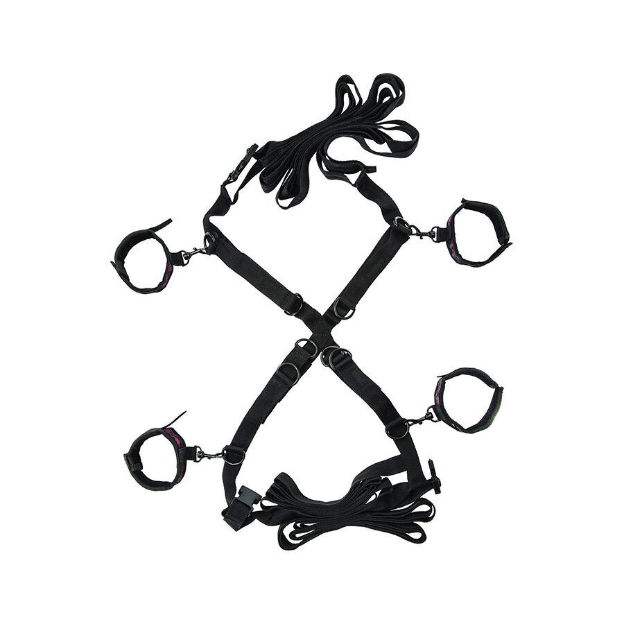 CALEXOTICS – SCANDAL SET DI CRAVATTE DA LETTO INCROCIATE