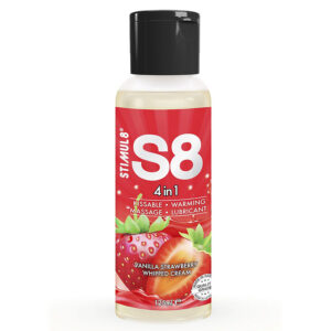 STIMUL8 – S8 LUBRIFICANTE 4 IN 1 AL DESSERT ALLA FRAGOLA 125 ML