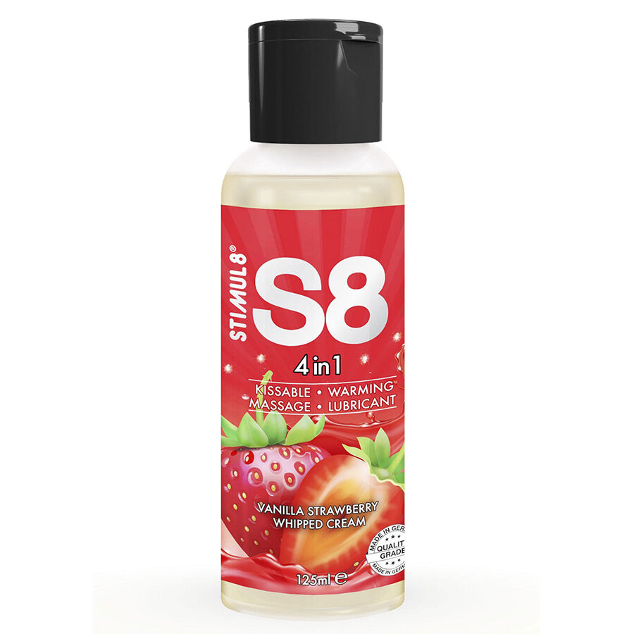 STIMUL8 – S8 LUBRIFICANTE 4 IN 1 AL DESSERT ALLA FRAGOLA 125 ML STIMUL8 – S8 LUBRIFICANTE 4 IN 1 AL DESSERT ALLA FRAGOLA 125 ML