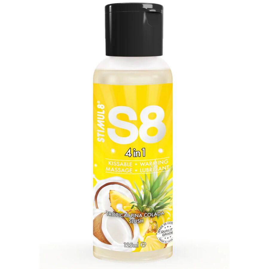 STIMUL8 – S8 LUBRIFICANTE 4 IN 1 PER DESSERT PINA COLADA 125 ML