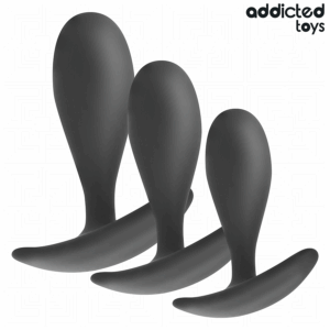 ADDICTED TOYS – SET DI 3 TAPPI ANALI MODELLO 2