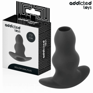 ADDICTED TOYS – PLUG ANAL HUECO SILICONA TALLA S 7,3 CM