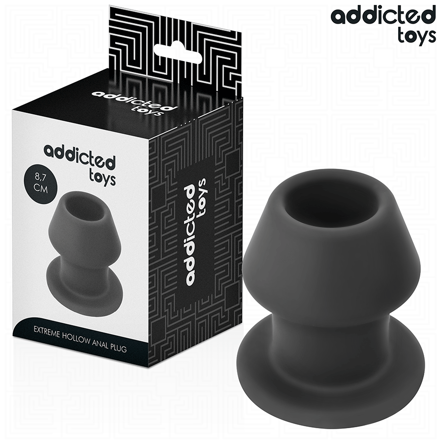 ADDICTED TOYS – EXTREME HOLLOW ANAL PLUG TAGLIA M 8,7 CM