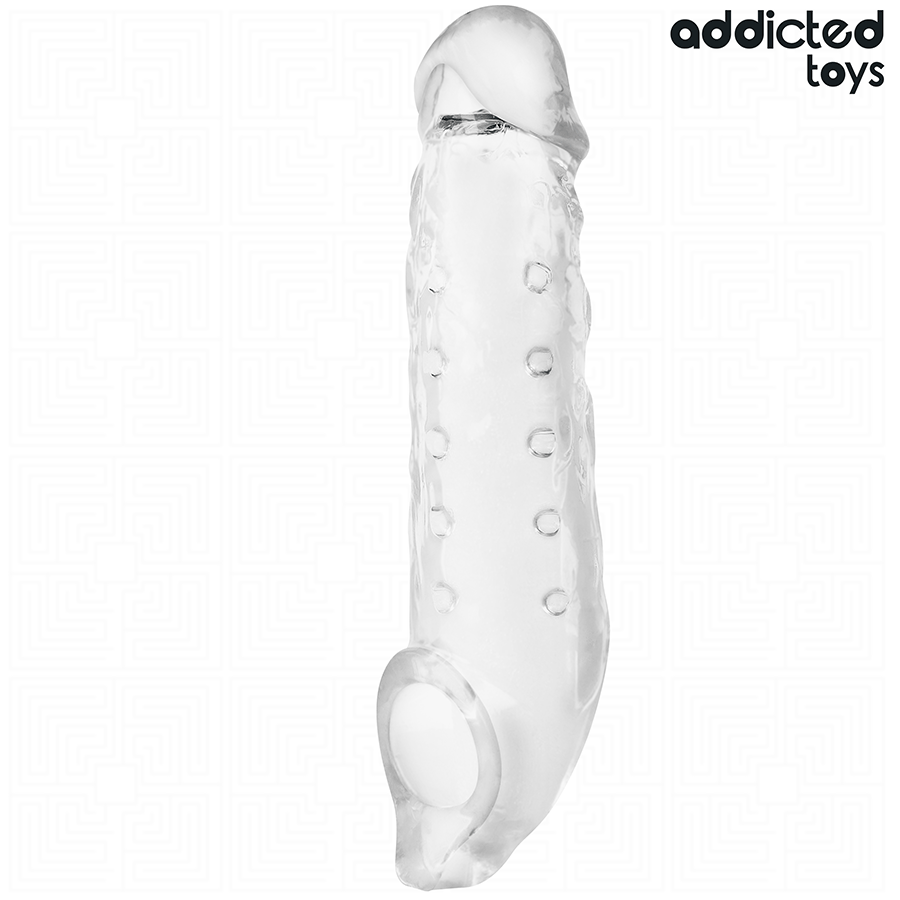 ADDICTED TOYS – ESTENSIONE PENE TRASPARENTE TAGLIA S 23 CM