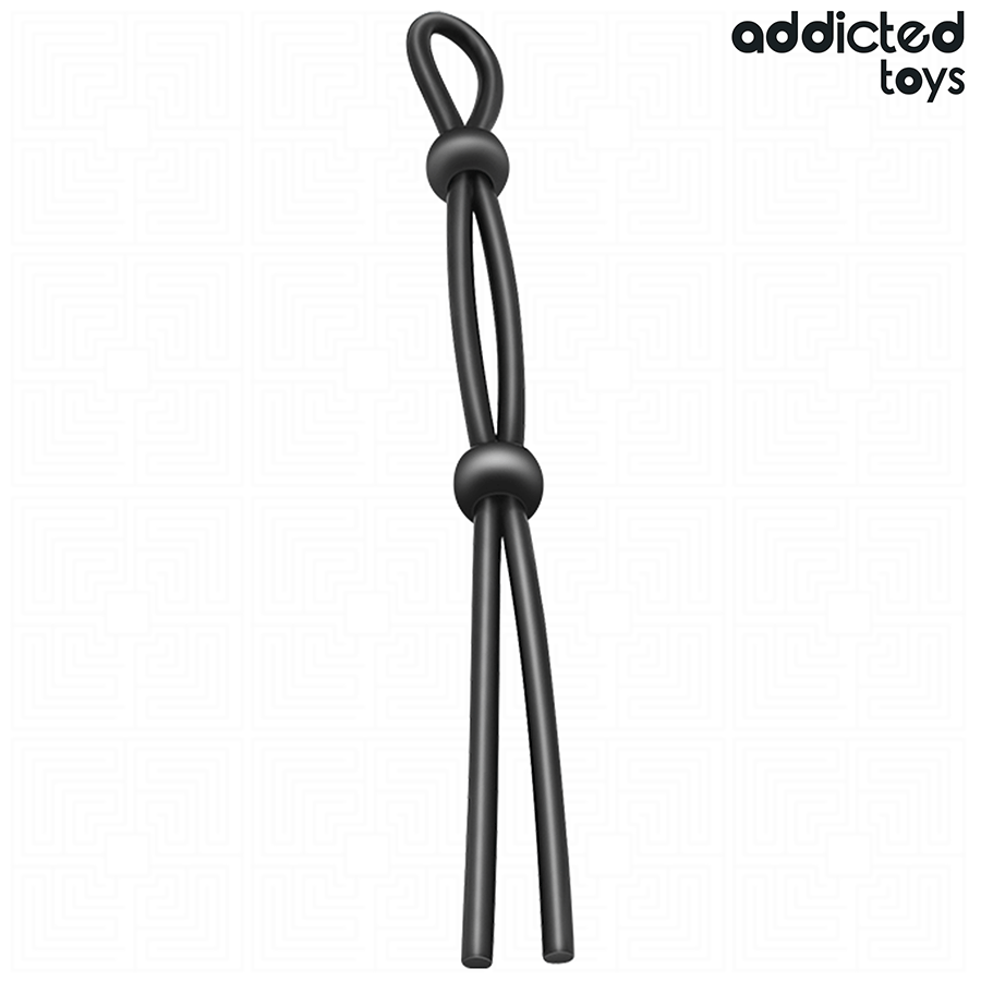 ADDICTED TOYS – CORDA IN SILICONE PER IL PENE A DOPPIO ANELLO ADDICTED TOYS – CORDA IN SILICONE PER IL PENE A DOPPIO ANELLO