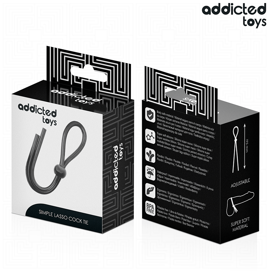 ADDICTED TOYS - CORDA IN SILICONE PER PENE A SINGOLO ANELLO - immagine 4