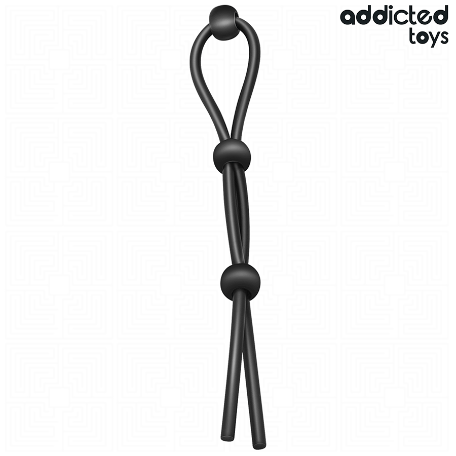 ADDICTED TOYS – CORDA IN SILICONE PER IL PENE A TRIPLO ANELLO ADDICTED TOYS – CORDA IN SILICONE PER IL PENE A TRIPLO ANELLO