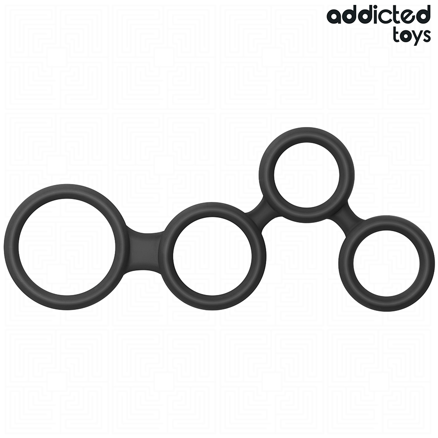ADDICTED TOYS – ANELLO PER PENE CON DIVISORI PER TESTICOLI ADDICTED TOYS – ANELLO PER PENE CON DIVISORI PER TESTICOLI